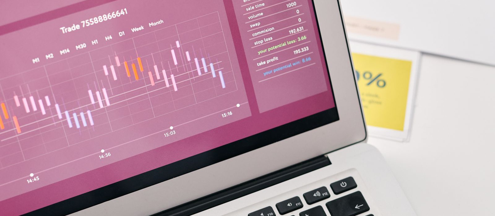Laptop displaying analytics graphs, representing comparing SEO and Google Ads performance for a small business